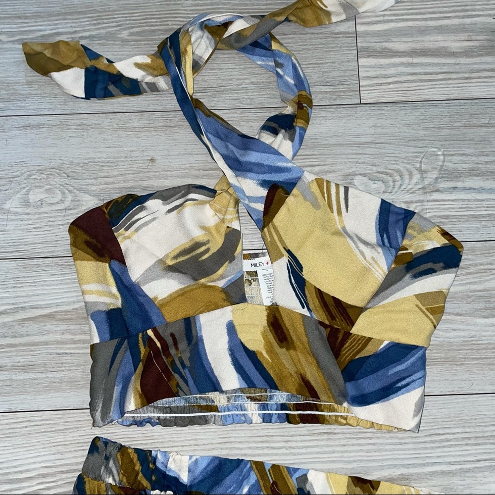 matching maxi skirt set